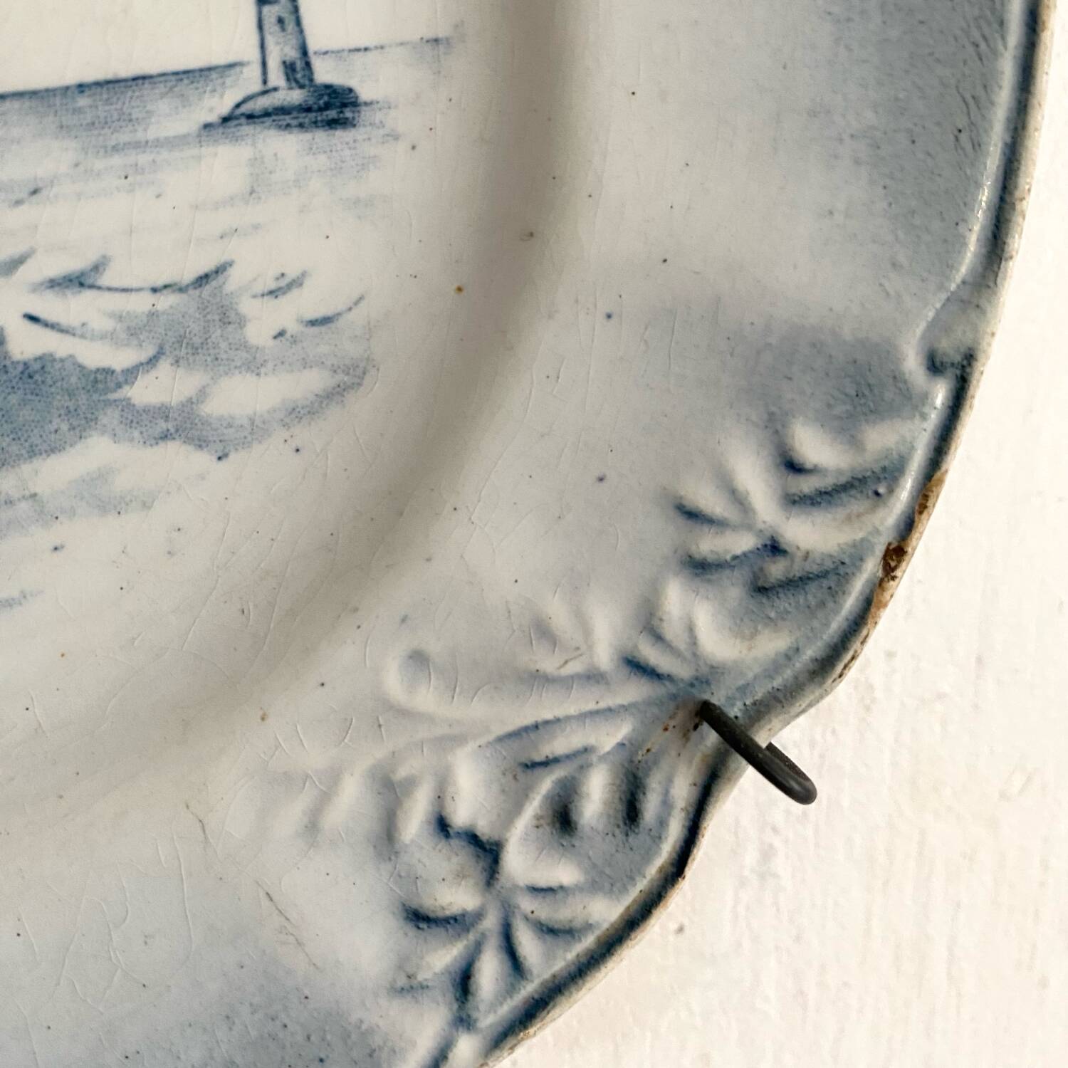 Orchid plate "Marine"