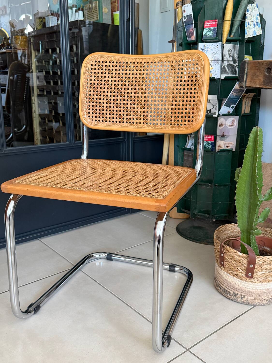 Chaise "Cesca" B32 Marcel Breuer – Made in Italy vintage
