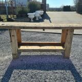 Wooden cabinetmaker's workbench