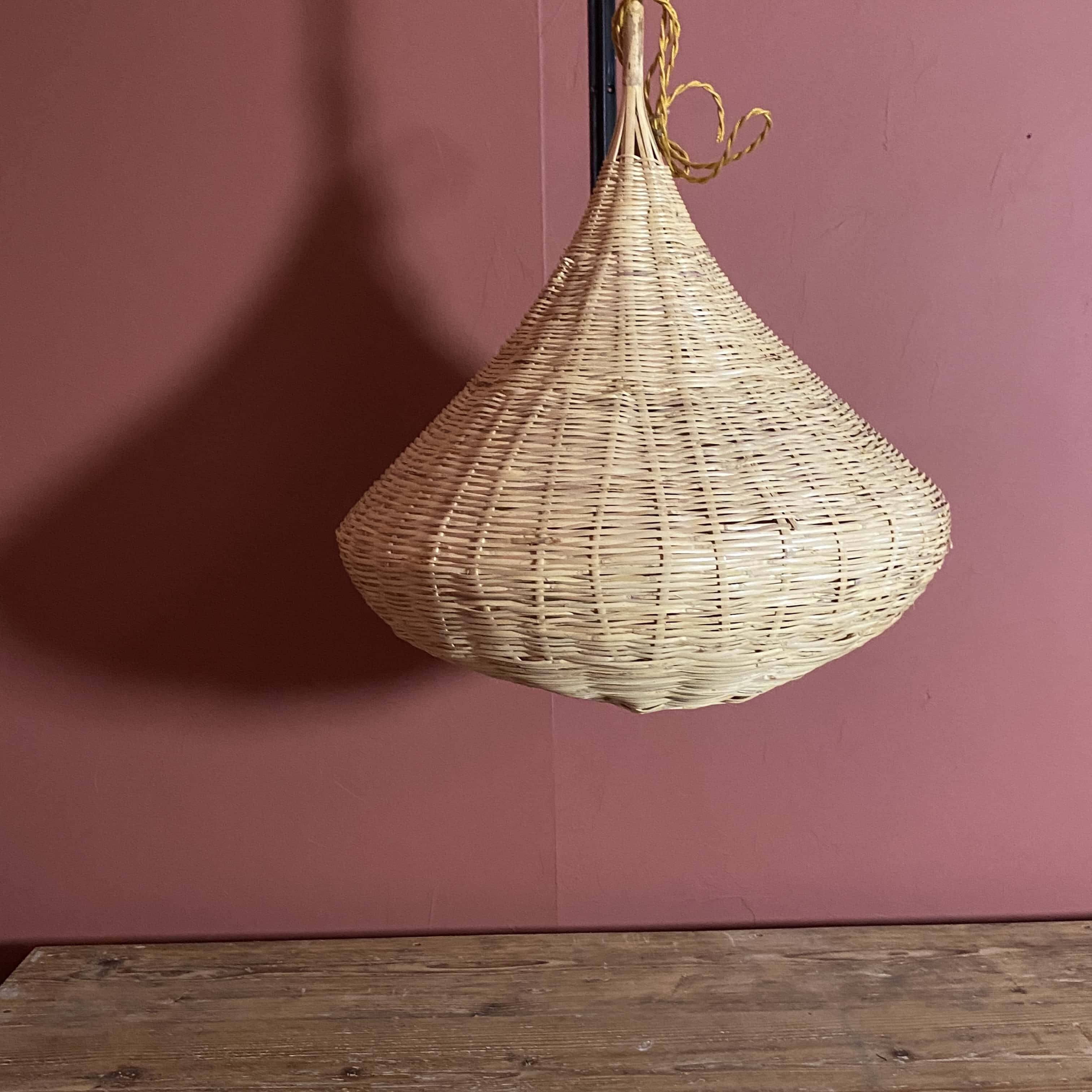 Wicker drop suspension