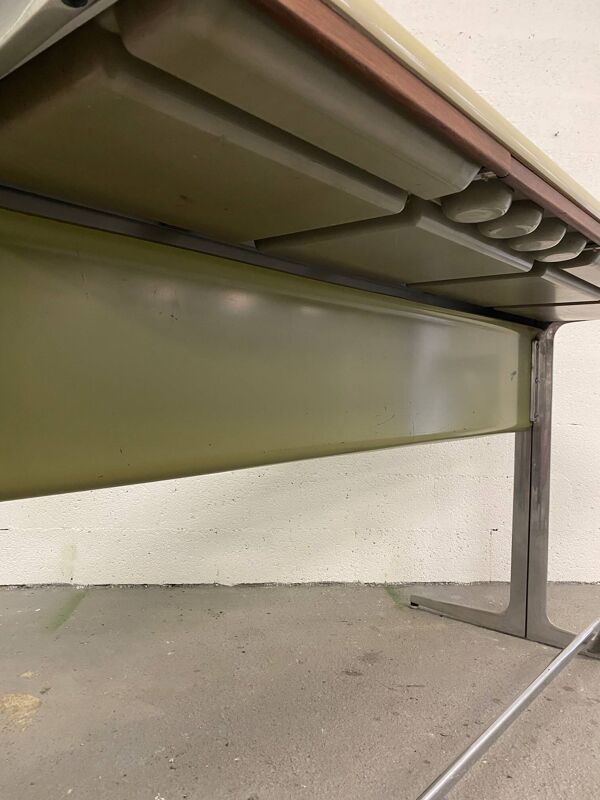 Georges Nelson bureau d'architecte Action Office + tabouret Perch