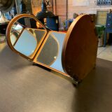 Triptych barber mirror  45x20cm