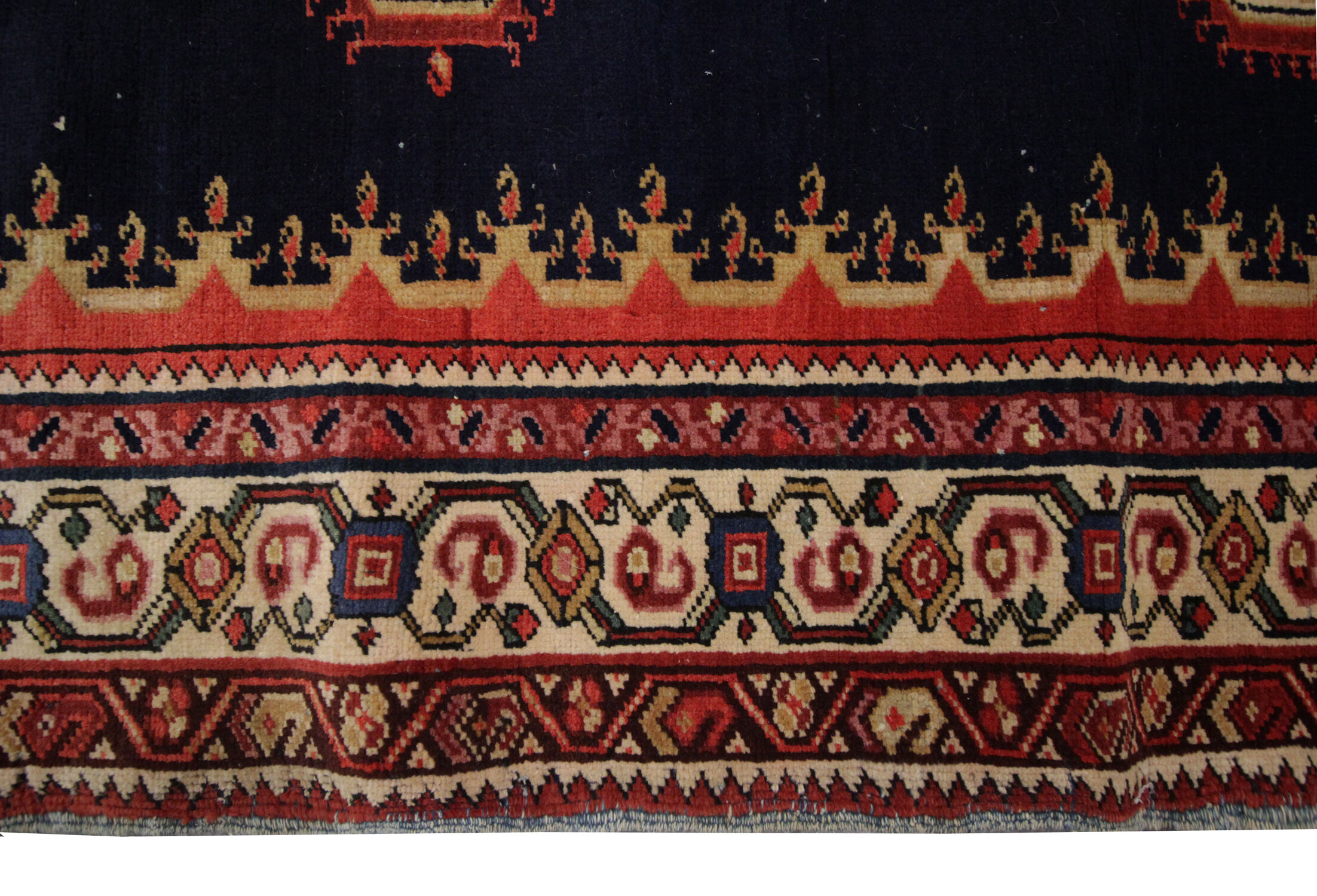 Antique Caucasian Karabagh Rug 116x220cm