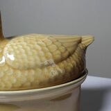 Small vintage terrine GEO from the 50s-60s, beige ceramic duck.