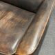 Vintage Brown Leather De Sede Ds 50 leather arm chair from 1970's