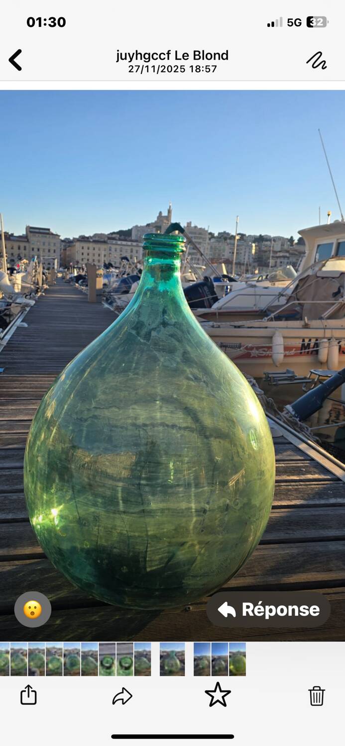 Dame Jeanne XL ancienne verte