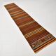 Burgundy & Red Persian Kilim Runner Rug, 75x387Cm