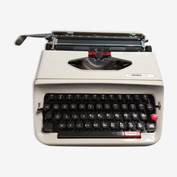 Typewriter Hermès baby S Vintage Cream