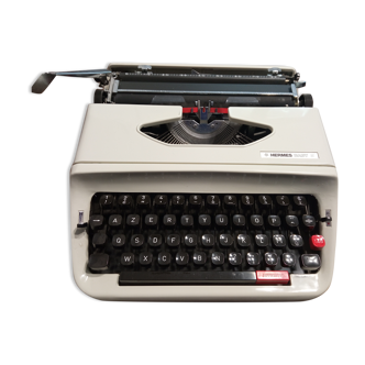 Typewriter Hermès baby S Vintage Cream