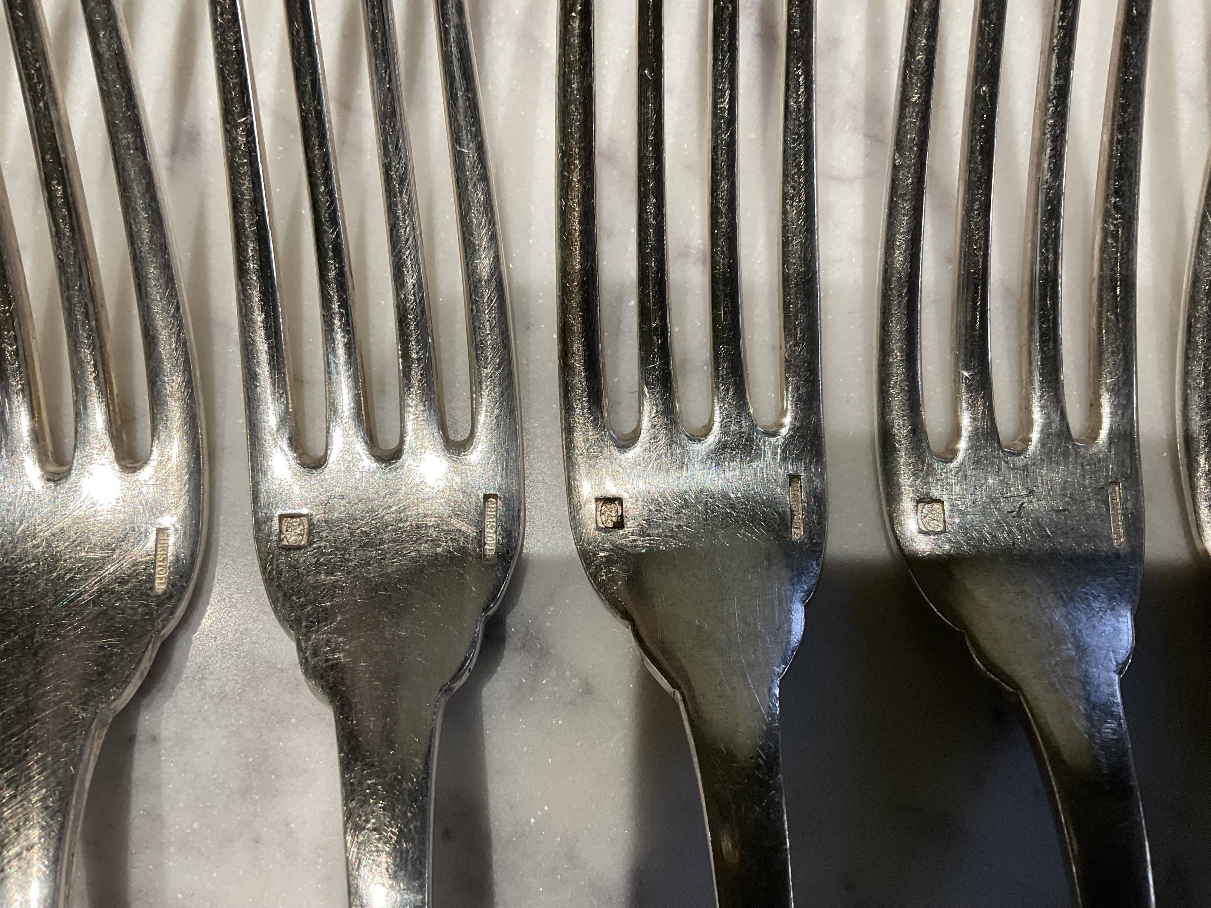 Christofle 22-piece cutlery set, Japan model