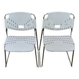 Paire de chaises "Dallas" Paolo Favaretto