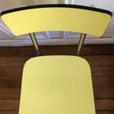 Yellow formica chair