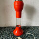 Large floor ashtray lamp tulip space age, with aquatic lighting 70s