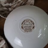 Set of 9 Vintage English Staffordshire 'HAYRIDE' Coasters