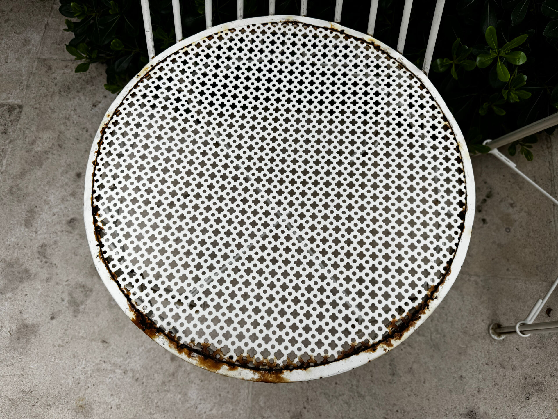 Rare garden furniture set Mathieu Matégot – CAP d’Ail 5-piece set