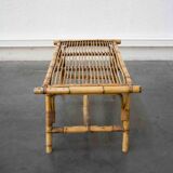 Rattan coffee table