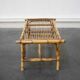 Table basse en rotin
