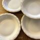 6 Limoges porcelain soup plates signed P. Dessagne in very good condition