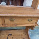 Wooden cupboard console