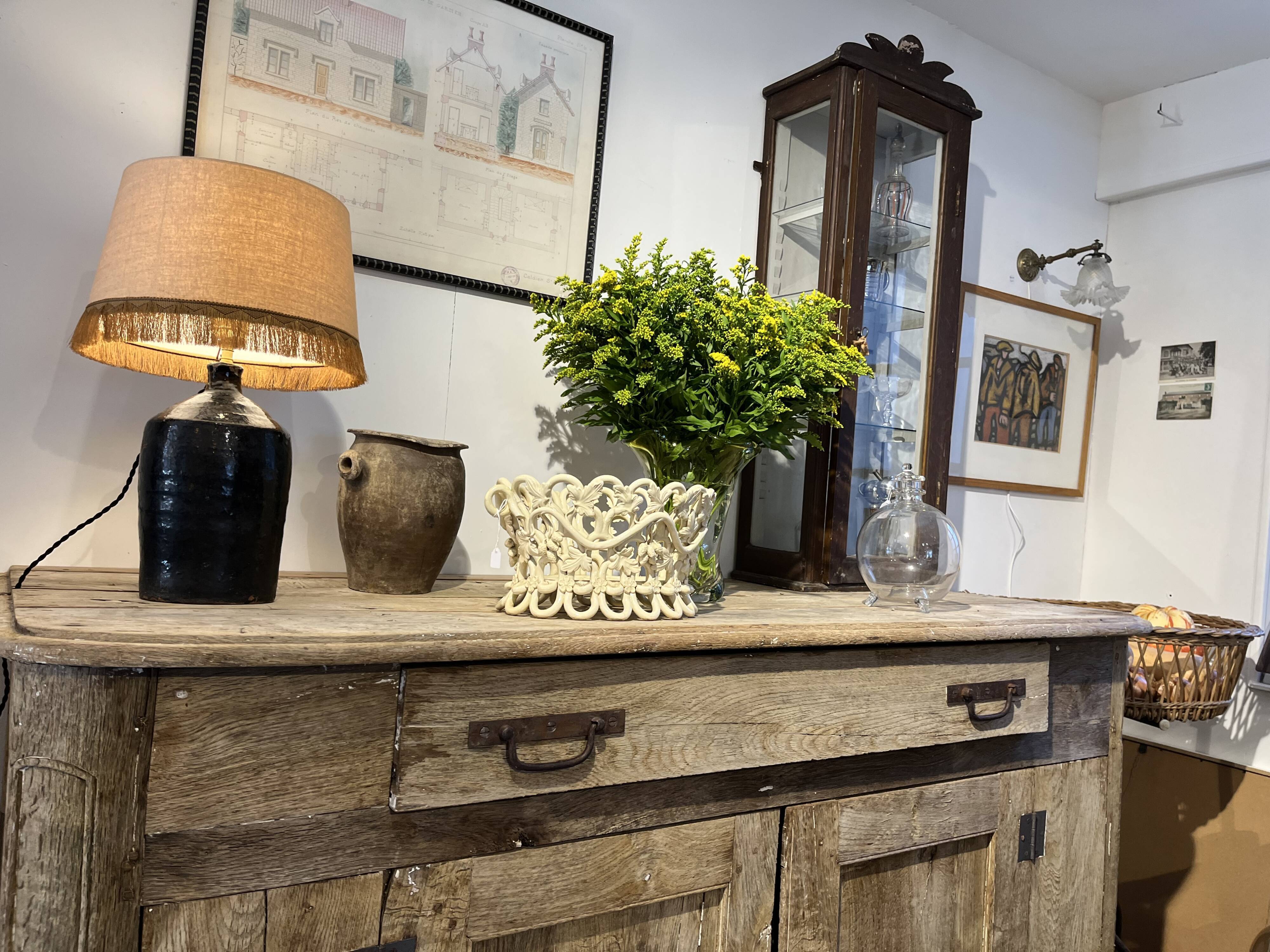 Oak sideboard