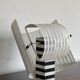Postmodern Vintage Black White wall Lamp Shogun Mario Botta Artemide 1986 Italy