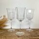 6 "octime" stemmed glasses by Luminarc France