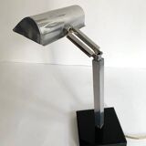 Art Deco lamp in chromed metal, 1930