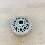 Stoneware flower spike ball vase, 7 soleils workshop