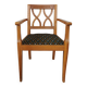 Art deco oak armchair 1940/1950