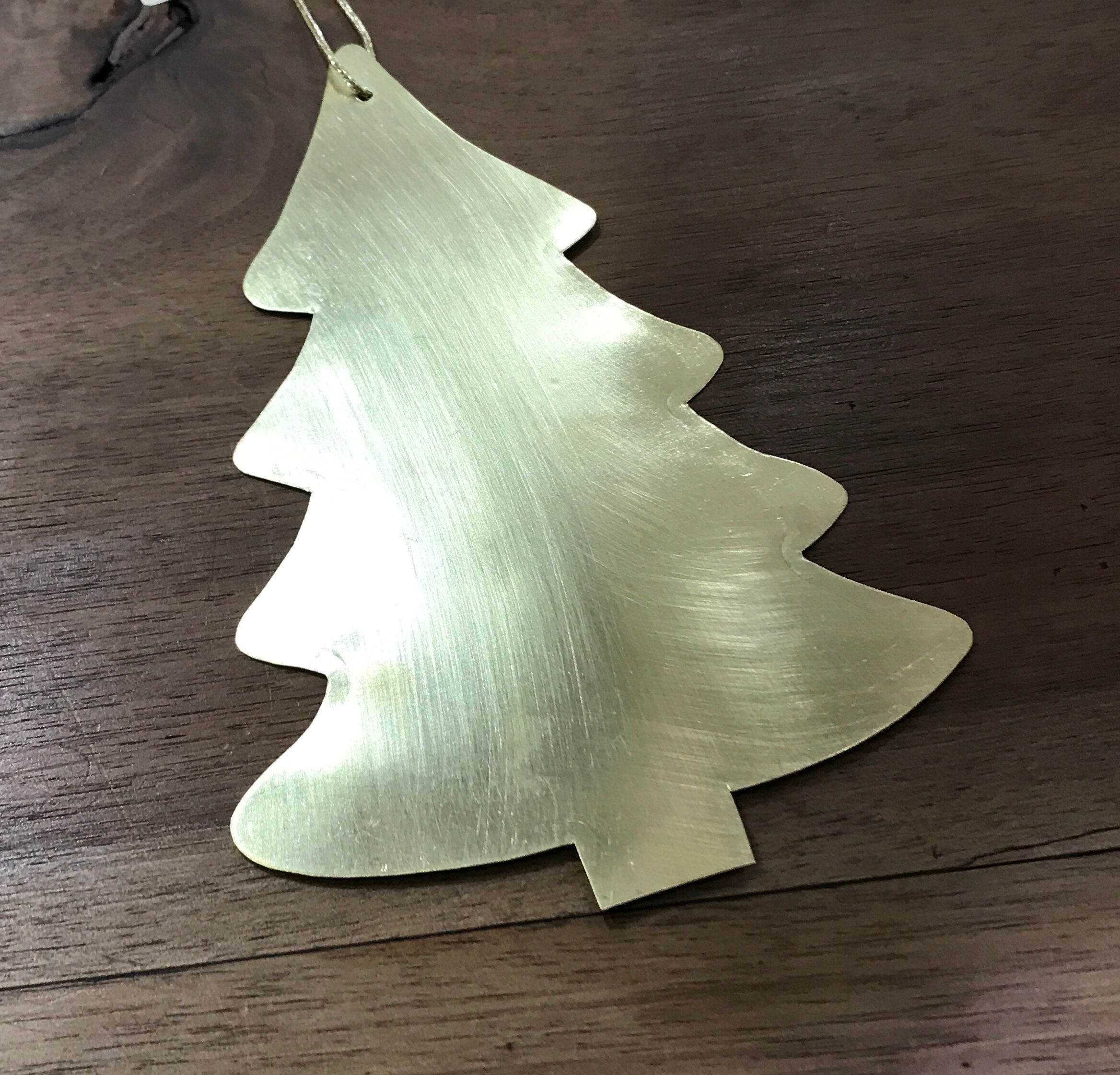 Medium model gilded brass fir