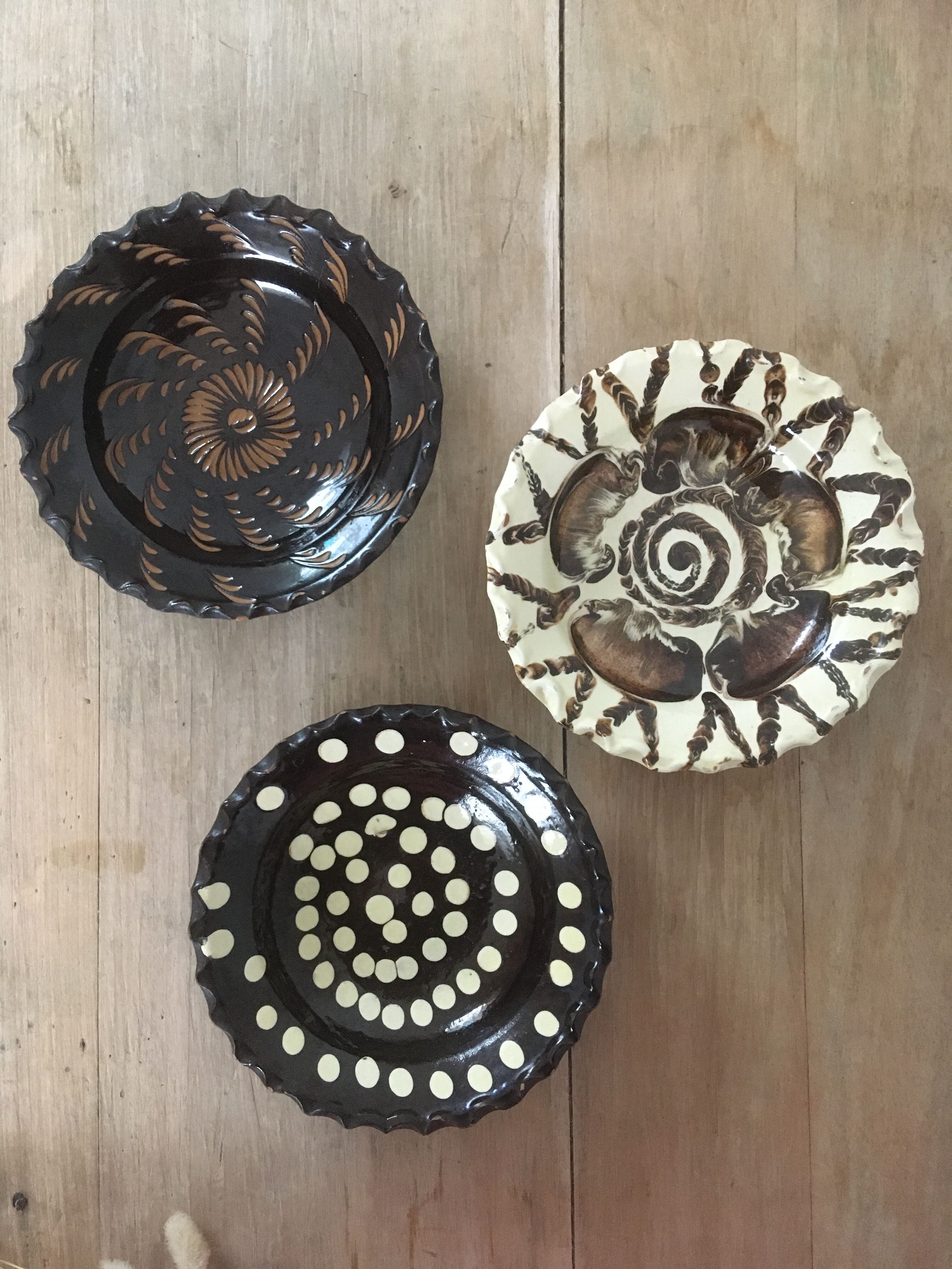 Trio de coupelles artisanales en céramique