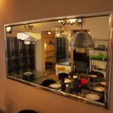Vintage rectangular mirror 70s