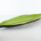 Leaf cut ceramic palm Lunéville 1980