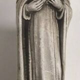 Religious statue of sainte therese of lisieux “the little flower of jesus” in stone