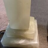 Alabaster table lamp