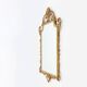 Solid copper 20th Century French Louis XV style beveled wall mirror