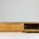 Meuble TV HiFi phono vintage bas chêne WK milieu du siècle années 60