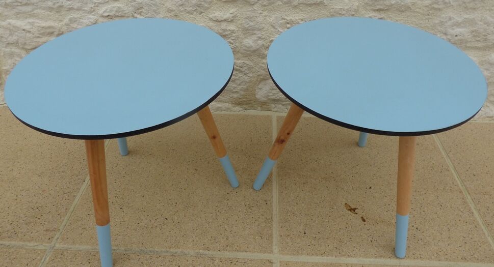 Two side tables