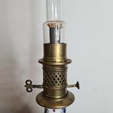 Imari porcelain kerosene lamp