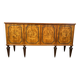 Exceptional Antique Marquetry Inlaid Hall Console / Sideboard – Circa 1900