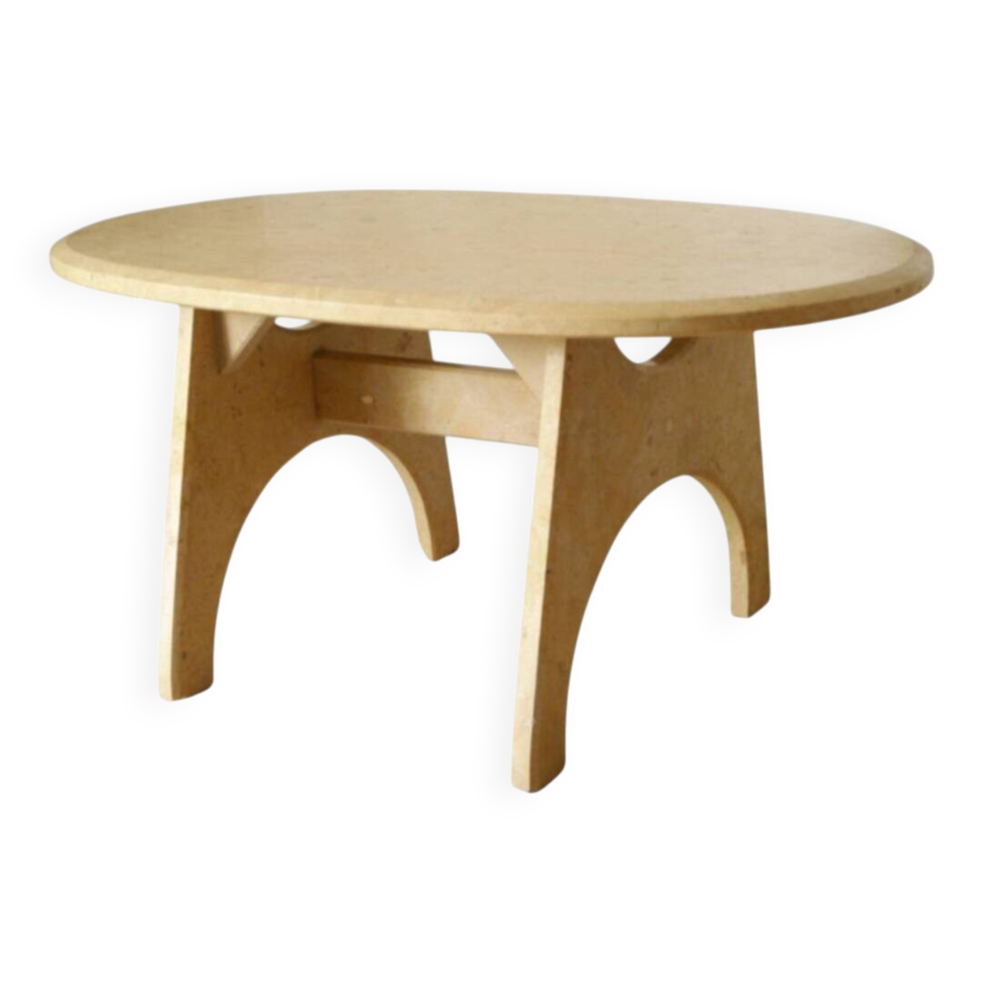Natural stone coffee table from the 20th century.