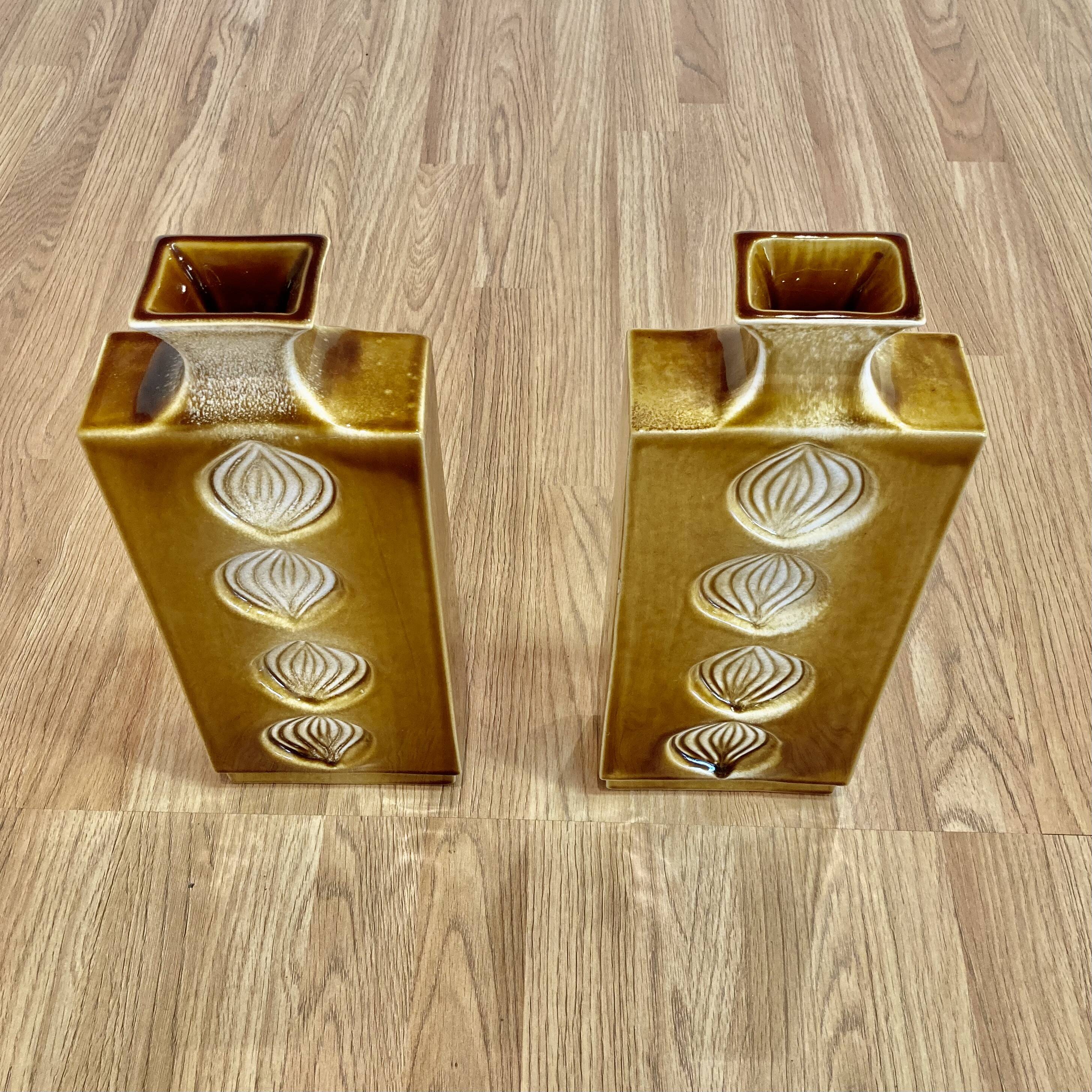 Pair of large vases "1950 design".