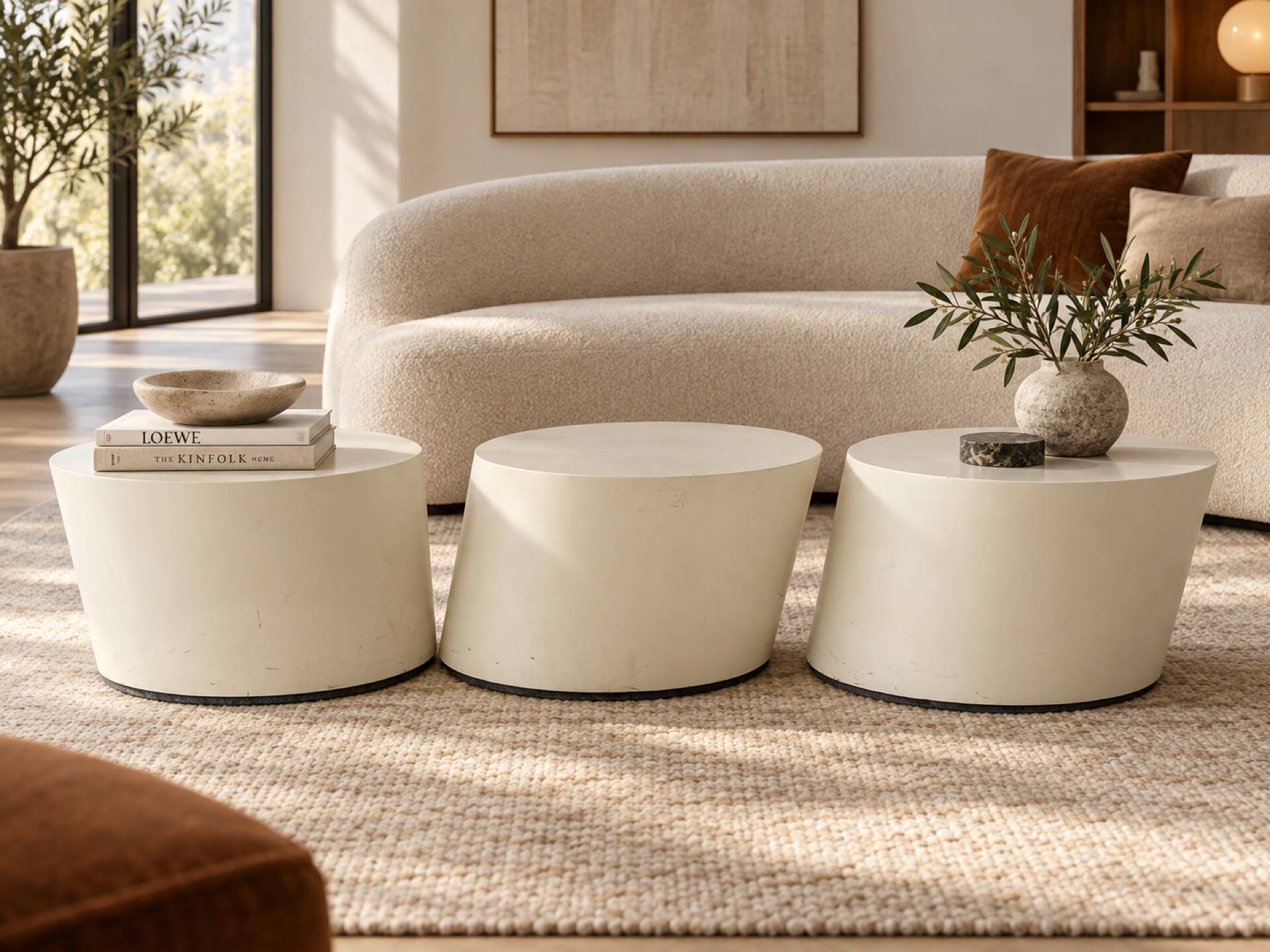 Set of 3 coffee tables Scancarò – LaCividina – Antonino Sciortino – from