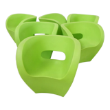 Set of 6 Moroso Victoria and Albert Collection chairs by Ron Arad