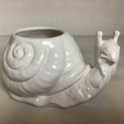 Snail-shaped pot vase Bellini Italy zoomorphic