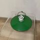 Farmhouse enameled pendant light