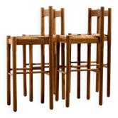 Carimate Bar Stools by Vico Magistretti for Cassina, 1960s, Set of 4