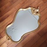Miroir baroque doré