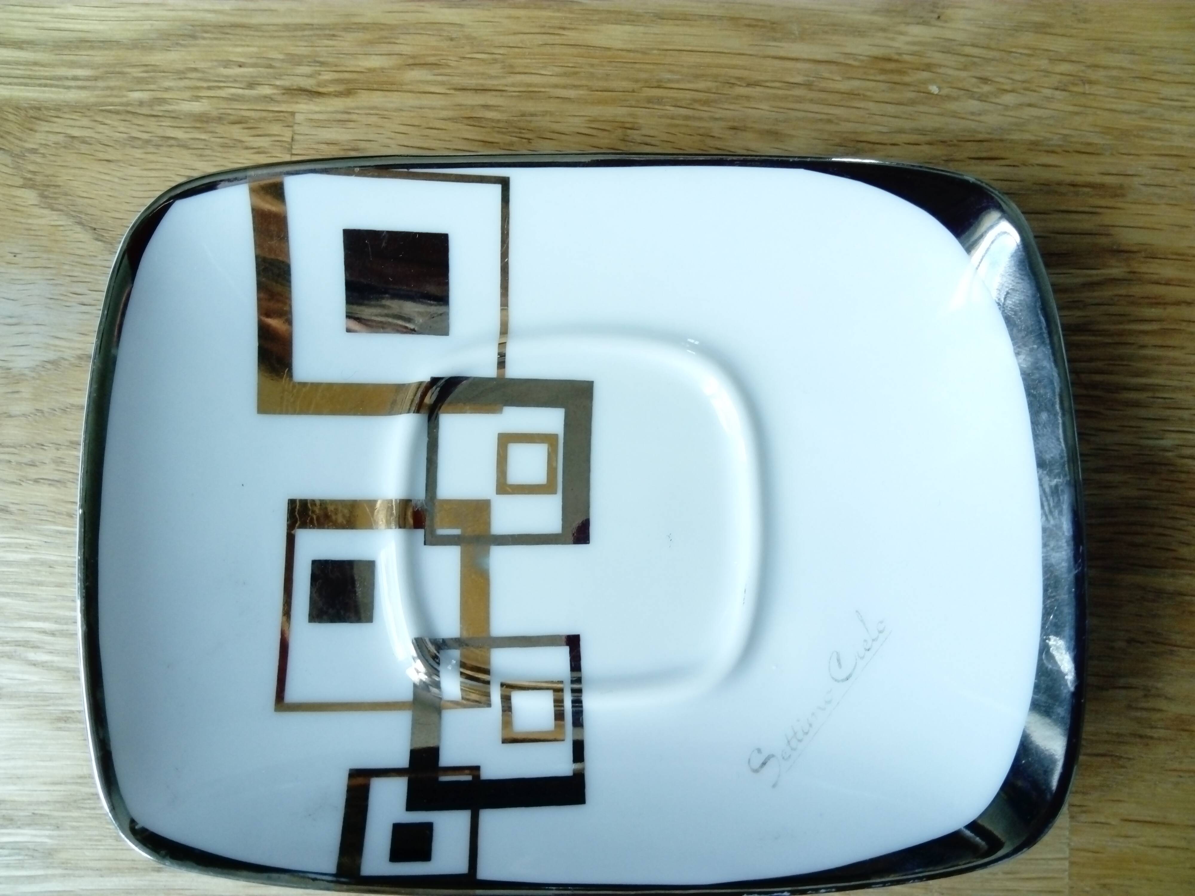 Vintage art deco cup and saucer