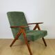 B-310 VAR armchair olive green structural - 2 pieces available